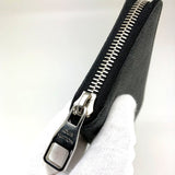 Louis Vuitton Long Wallet Zippy Wallet Vertical Damier Graphite Black