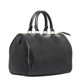 Louis Vuitton Epi Speedy 25 Handbag Mini Boston Bag Noir Black