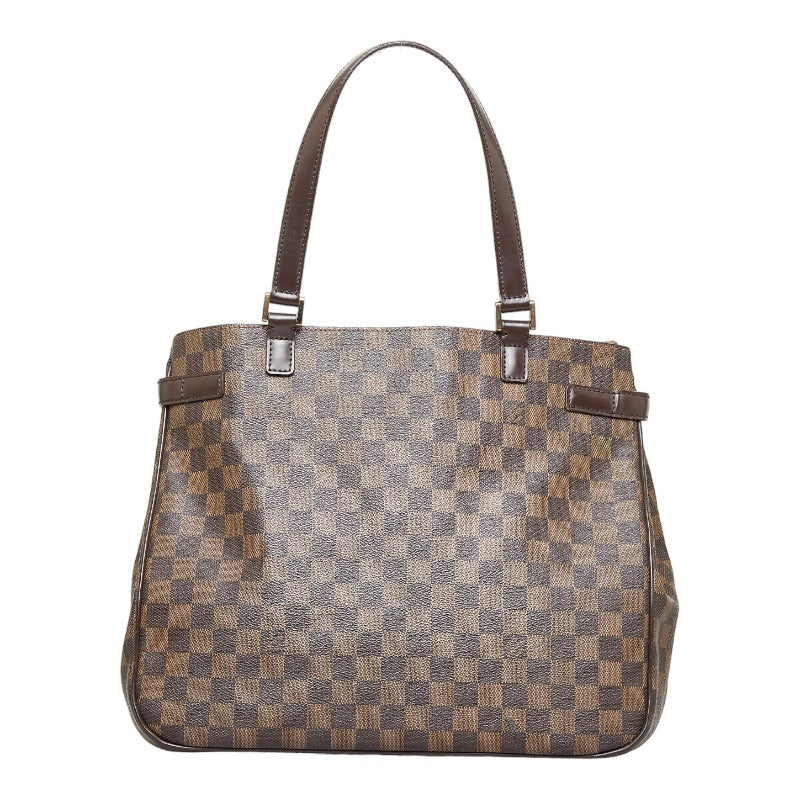 Louis Vuitton Damier Handbag Tote Bag Brown