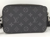 Louis Vuitton Alpha Wearable Wallet Shoulder Bag Monogram Eclipse