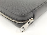 Louis Vuitton Dandy Wallet Round Zipper Long Wallet Clutch Bag Epi Noir