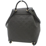 Louis Vuitton Monogram Implant Montsouris PM Rucksack Backpack Noir Black