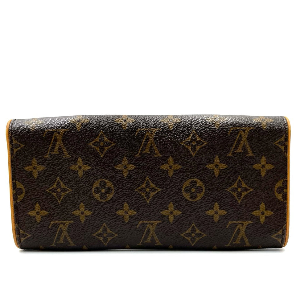 Louis Vuitton Waist Bag Twin GM Pochette Pouch Monogram Brown