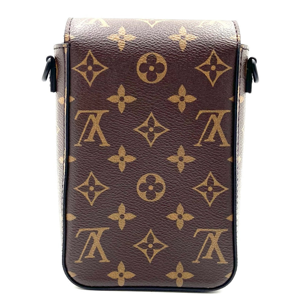 Louis Vuitton Shoulder Bag Monogram Macassar Wearable Wallet