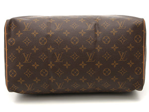 Louis Vuitton Speedy 35 Handbag Monogram Brown
