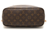 Louis Vuitton Neverfull PM Handbag Tote Bag Monogram Brown