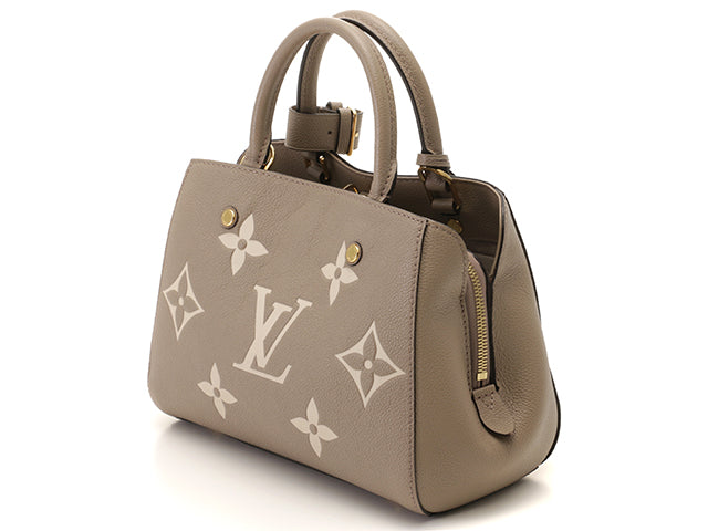 Louis Vuitton Montaigne BB Bicolor Amplant Tourtrell Creme