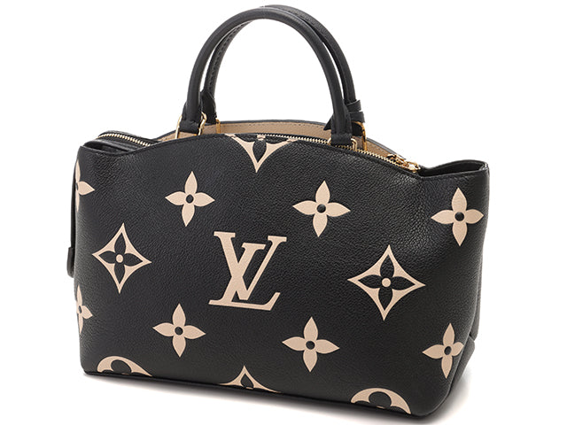 Louis Vuitton Petit Palais PM Monogram Implant Black