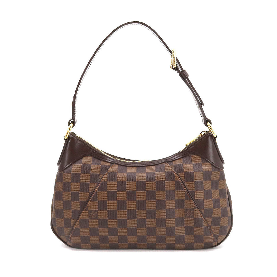 Louis Vuitton Damier Thames PM Shoulder Bag Ebene Brown