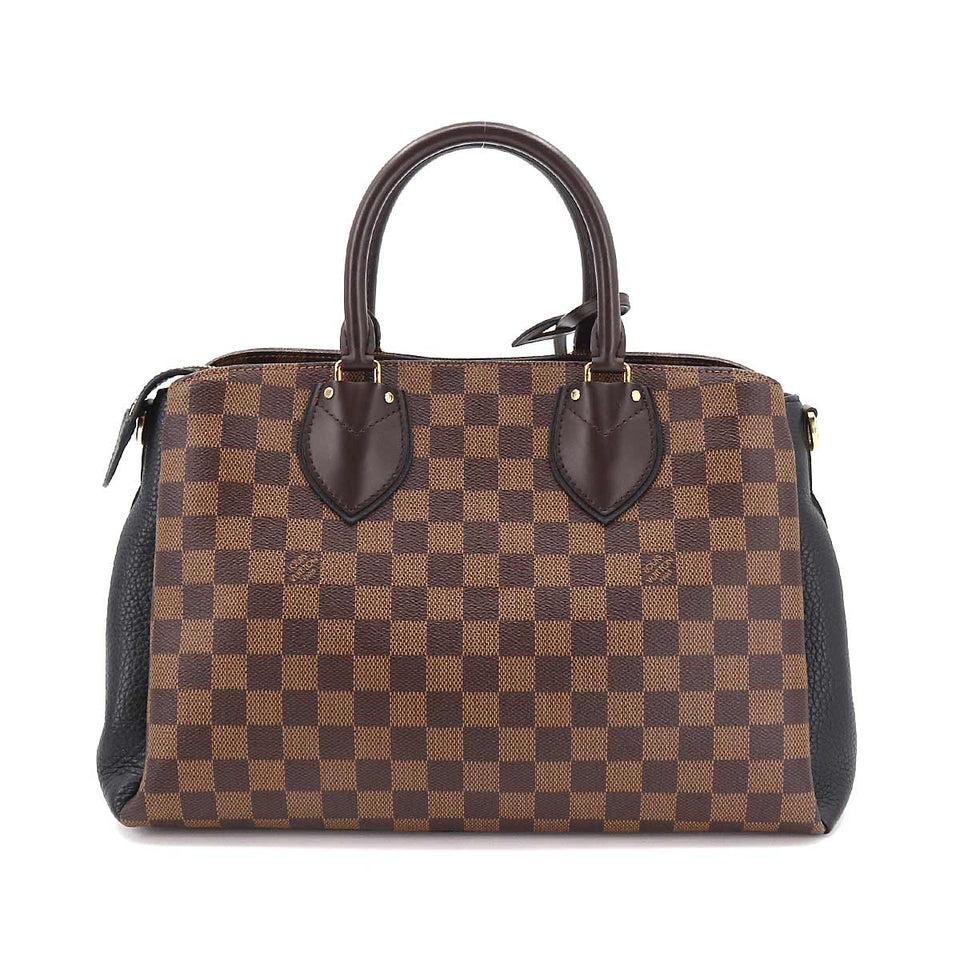 Louis Vuitton Damier Normandy 2 Way Hand Shoulder Bag Ebene Noir