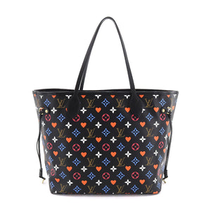 Louis Vuitton Game On Monogram Neverfull MM Tote Bag Noir