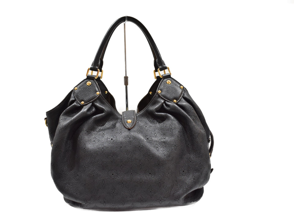 Louis Vuitton Mahina XL Handbag Black
