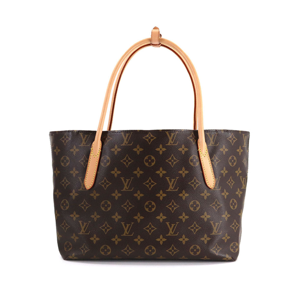 Louis Vuitton Monogram Raspail PM Shoulder Bag Brown Gold Hardware