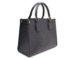 Louis Vuitton On The Go PM Monogram Implant Noir