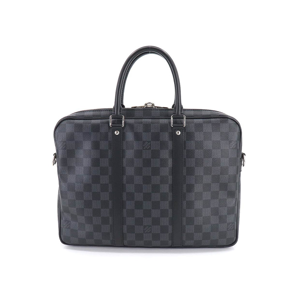 Louis Vuitton Damier Graphite PDV PM Shoulder Bag Black