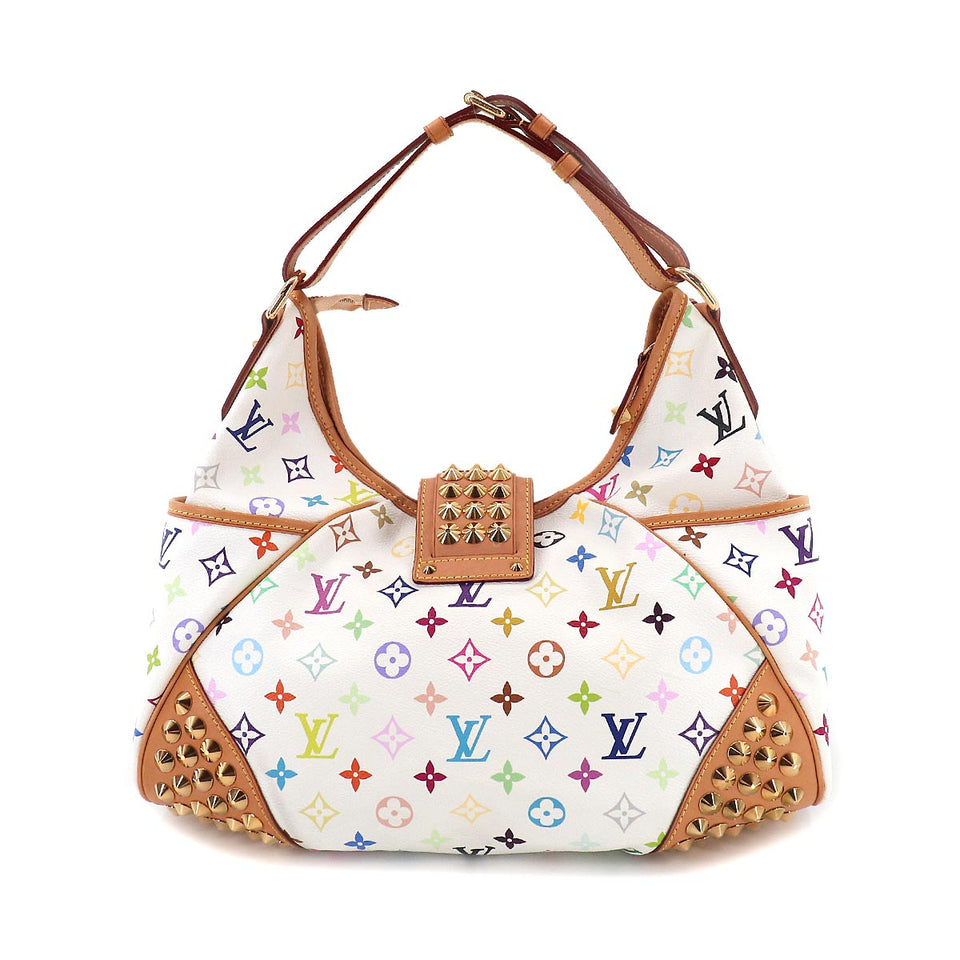 Louis Vuitton Monogram Multicolor Chrissie MM Shoulder Bag Bron