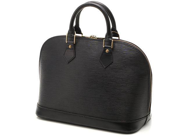 Louis Vuitton Alma PM Handbag Noir Epi