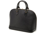 Louis Vuitton Alma PM Handbag Noir Epi