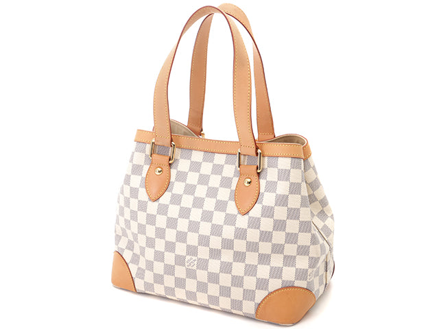 Louis Vuitton Damier Azur Hampstead PM White