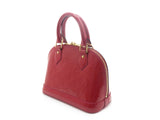 Louis Vuitton Alma BB Vernis Rouge Red
