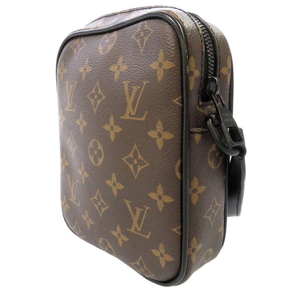 Louis Vuitton Shoulder Bag Monogram Macassar Christopher Wearable Wallet