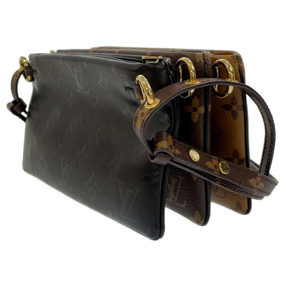 Louis Vuitton Shoulder Bag Monogram Reverse Lambskin Pochette