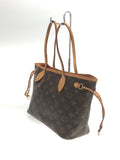 Louis Vuitton Neverfull PM Monogram Handbag PVC Brown