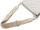 Louis Vuitton Kussan PM Monogram Lambskin White
