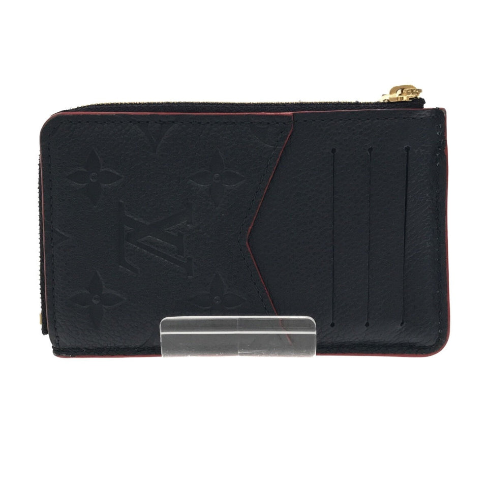 Louis Vuitton Porto Cartrecto Verso Coin Case Marine Rouge Monogram