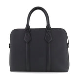 Louis Vuitton Aerogram Takeoff Shoulder Bag Leather Black