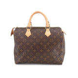 Louis Vuitton Monogram Speedy 30 Hand Bag Brown Rfid Gold Hardware