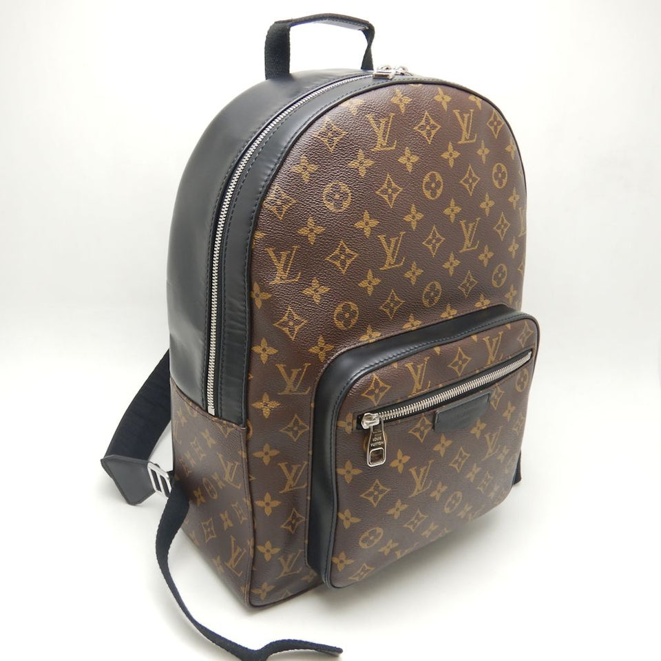 Louis Vuitton Josh NV Rucksack Backpack Monogram Macassar Brown