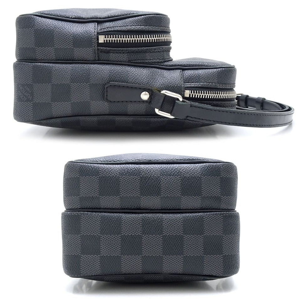 Louis Vuitton Rem Crossbody Shoulder Bag Graphite