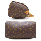 Louis Vuitton Monogram Speedy 25  Handbag Brown