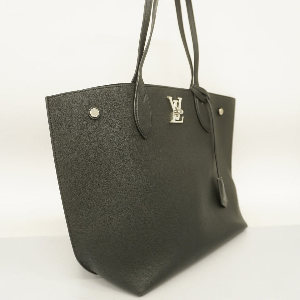 Louis Vuitton Tote Bag Lock Me Go Noir