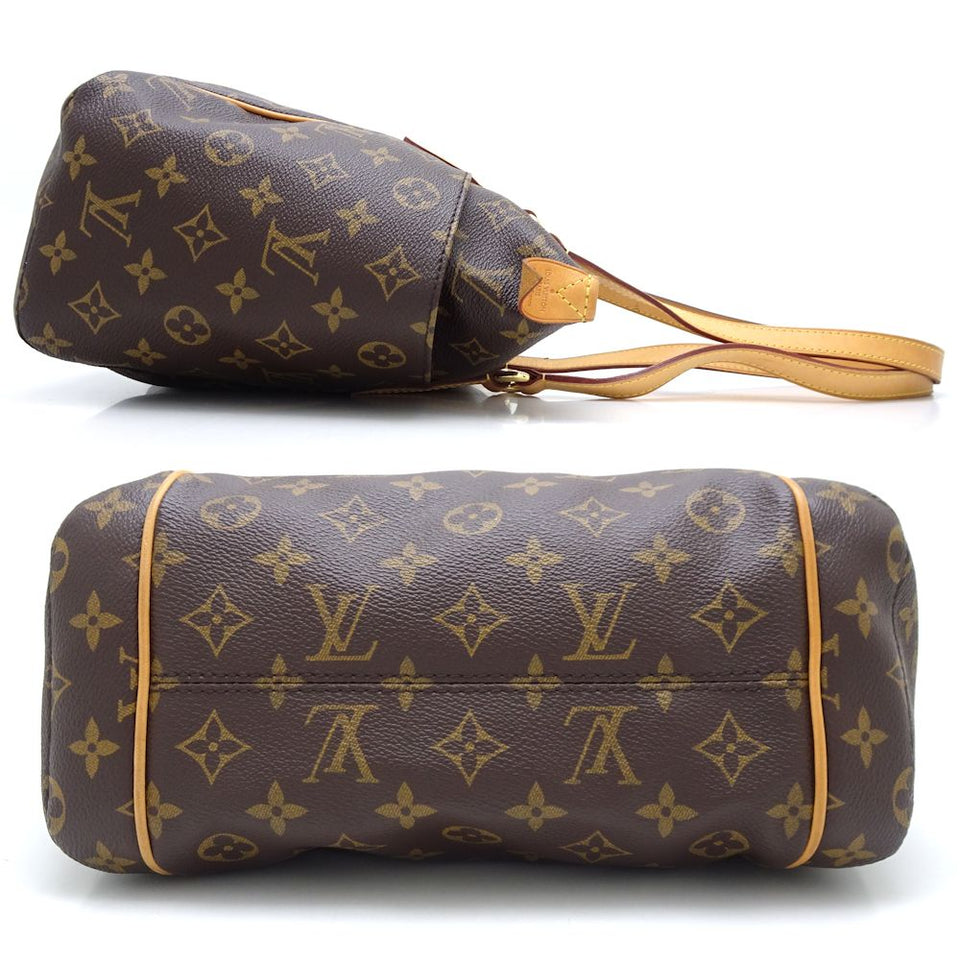 Louis Vuitton Monogram Totally PM Tote Bag Brown