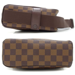Louis Vuitton Damier Olaf PM Crossbody Shoulder Bag Ebene