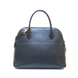 Hermes Bolide 31 G Metal Fittings Handbag ◯x Engraved Ardennes Black