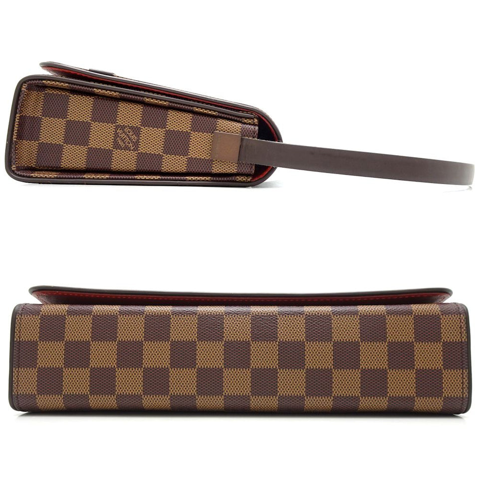 Louis Vuitton Damier Tribeca Ron Shoulder Bag Ebene
