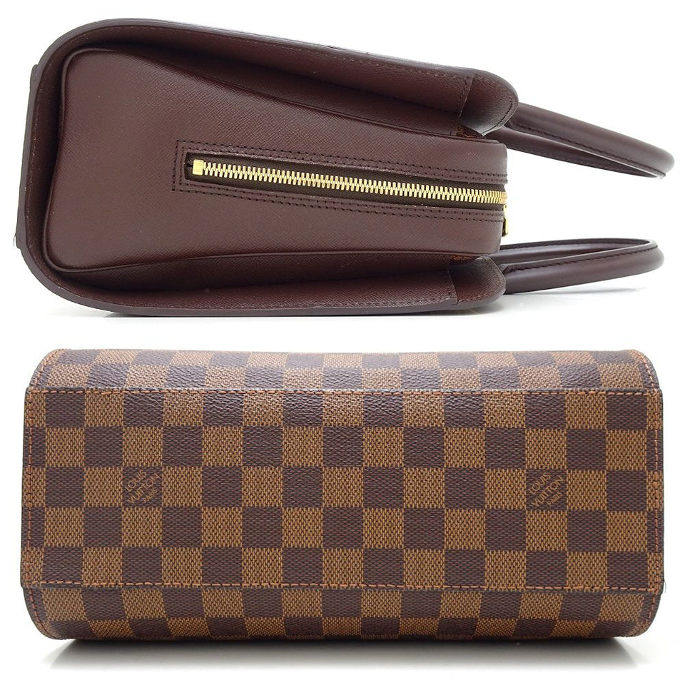 Louis Vuitton Damier Triana Handbag Ebene