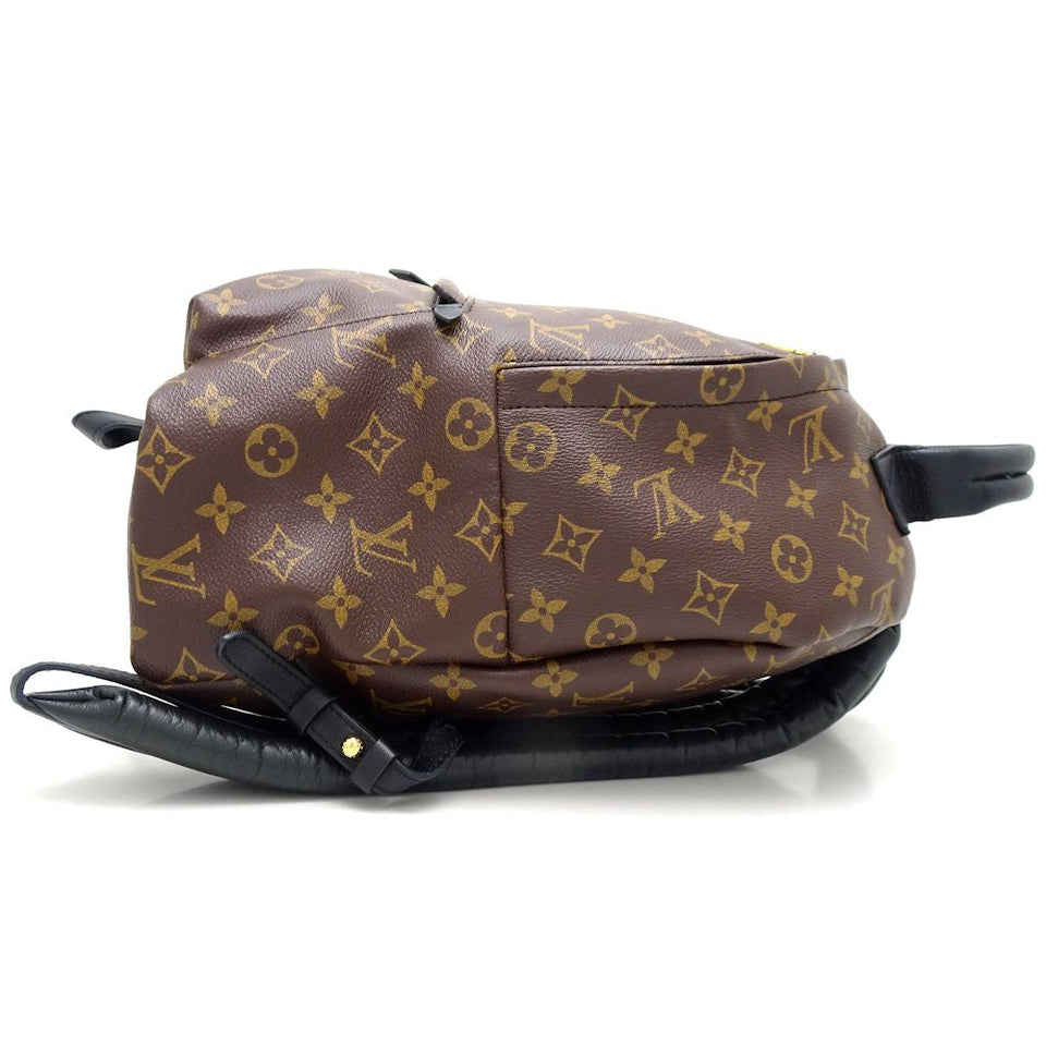Louis Vuitton Monogram Palm Springs MM Backpack Brown