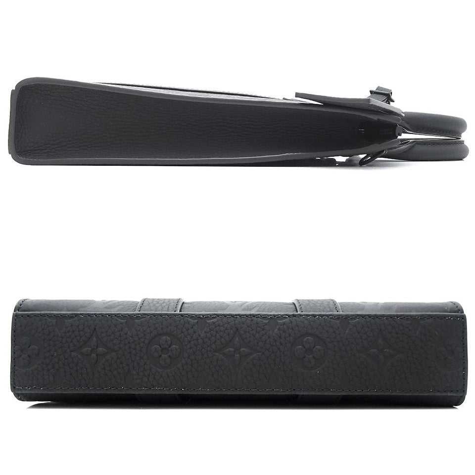 Louis Vuitton Sac Plat Shoulder Bag Noir Black