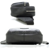 Louis Vuitton Eclipse Taiga Bum Bag Outdoor Noir Body Bag