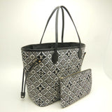 Louis Vuitton Monogram Jacquard Neverfull MM Tote Bag Gray