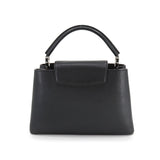 Louis Vuitton Capucines MM Shoulder Bag Taurillon Leather Black