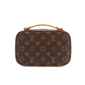 Louis Vuitton Monogram Utility Crossbody Shoulder Bag Brown