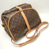 Louis Vuitton Monogram Saumur 35 Shoulder Bag Brown