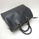 Louis Vuitton Epi Speedy 25 Handbag Noir