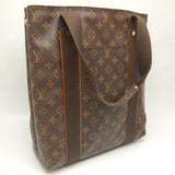 Louis Vuitton Monogram Bobourg Tote Bag Brown