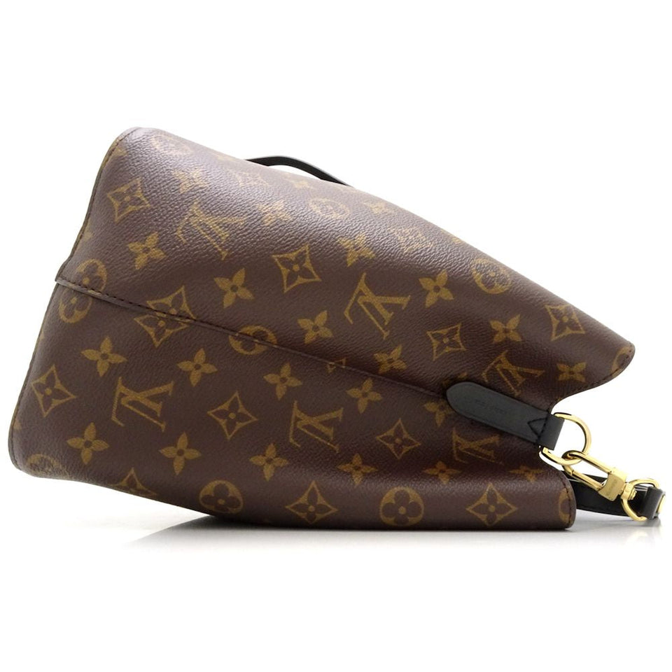 Louis Vuitton Monogram Neonoe Shoulder Bag Brown Noir
